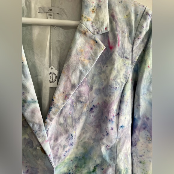 OOAK Hand dyed Gap Blazer - Picture 4 of 6